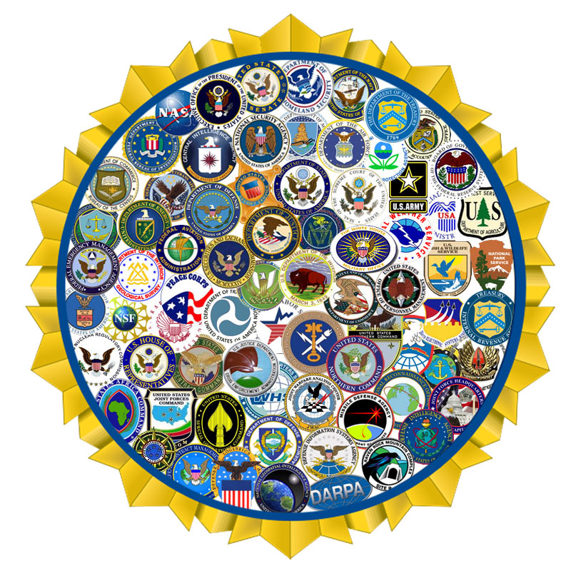 federal agencies logos collage